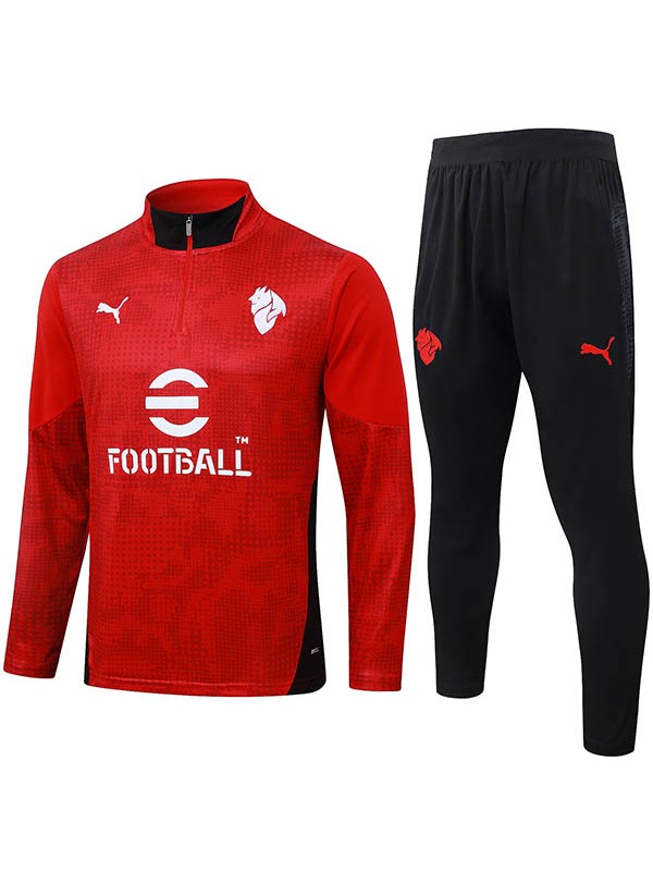 AC Milan tracksuit mens red training kit 2026-2027
